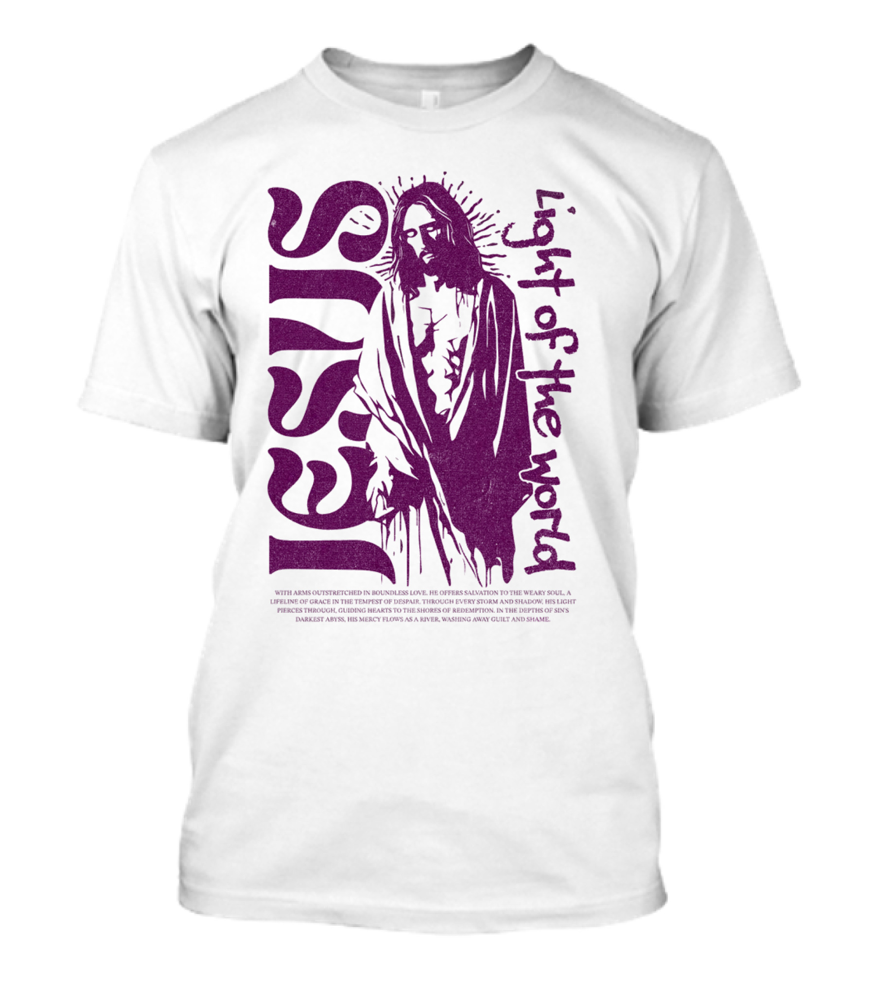 Jesus Light Of The World T-Shirt