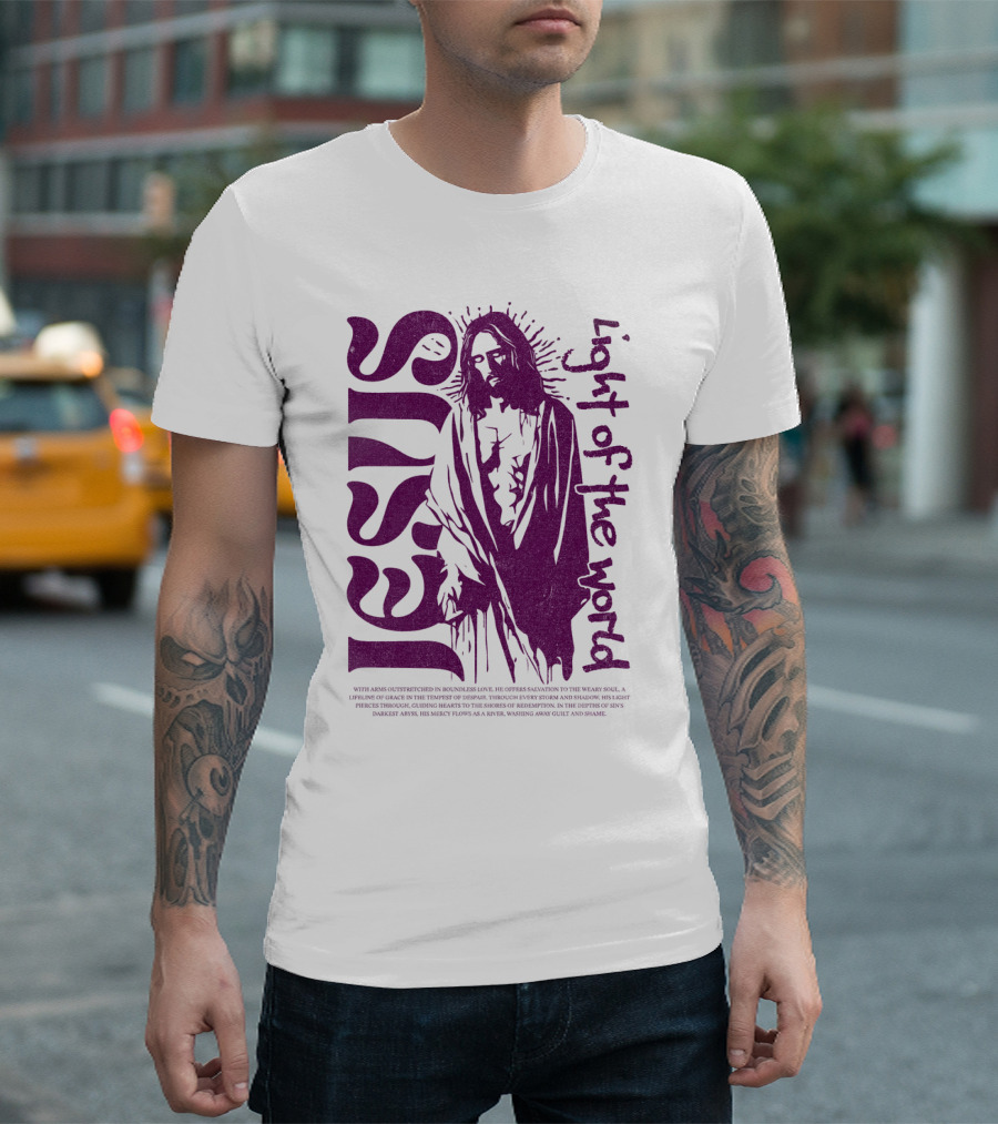 Jesus Light Of The World T-Shirt