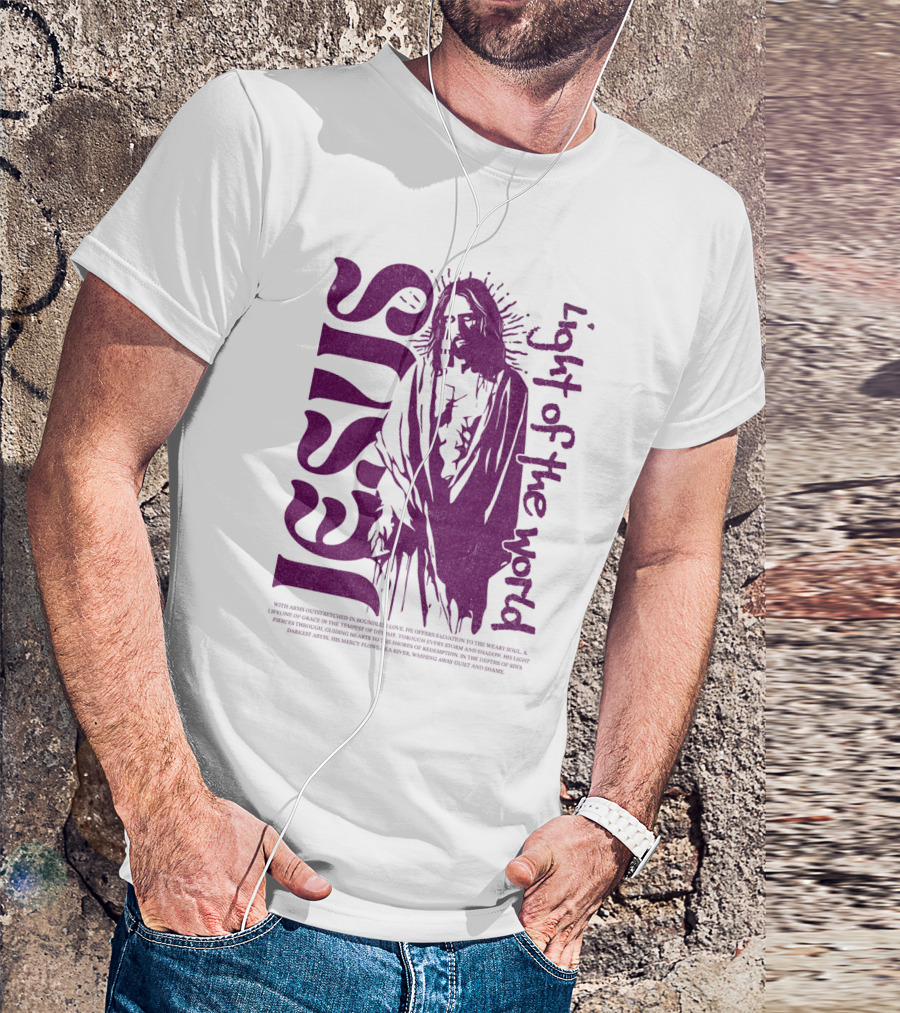 Jesus Light Of The World T-Shirt