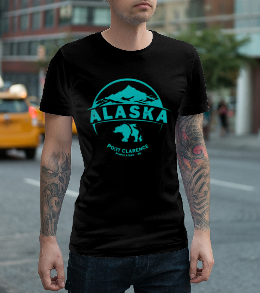 Alaska Port Clarence Population 46 Bear Mountain T-Shirt