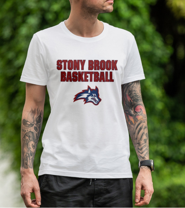 Stony Brook Basketball Seawolves Team T-Shirt