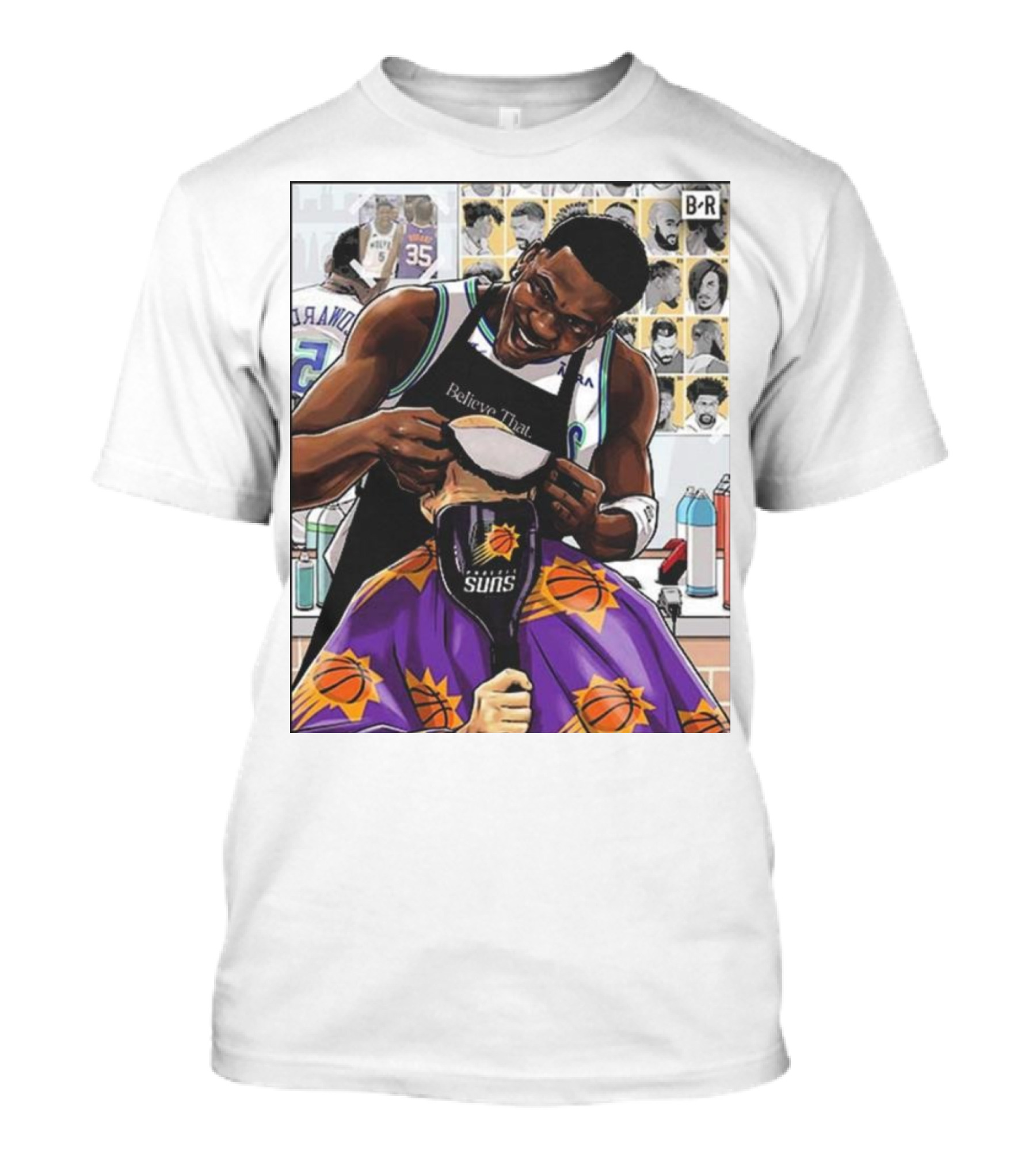 Believe That Anthony Edwards Dominates Suns For First Playoff Series Win T-Shirt