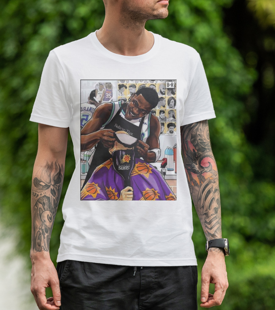 Believe That Anthony Edwards Dominates Suns For First Playoff Series Win T-Shirt