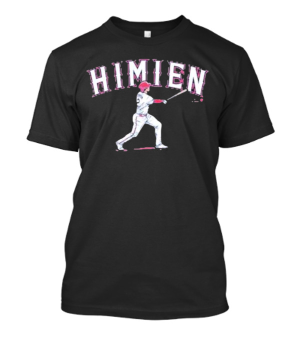 Marcus Semien Himien Baseball Player Swinging T-Shirt