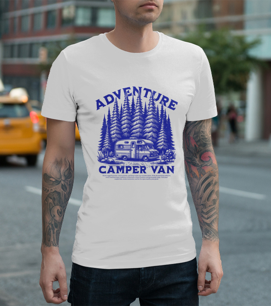 Adventure Camper Van T-Shirt