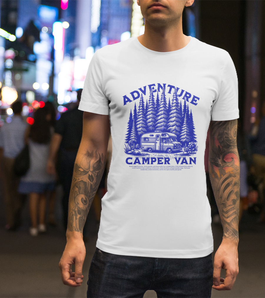 Adventure Camper Van T-Shirt