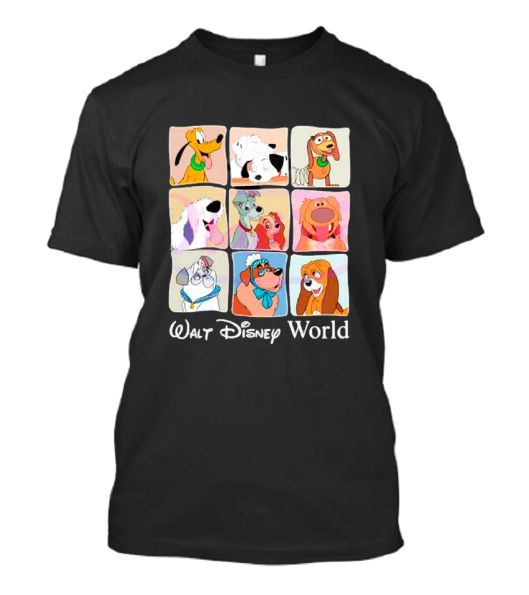 Walt Disney World Disney Dogs Iconic Characters T-Shirt