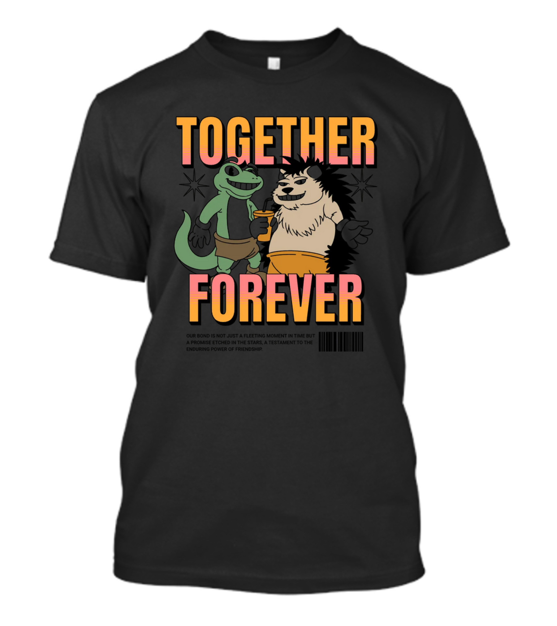 TOGETHER FOREVER Bestfriend T-Shirt