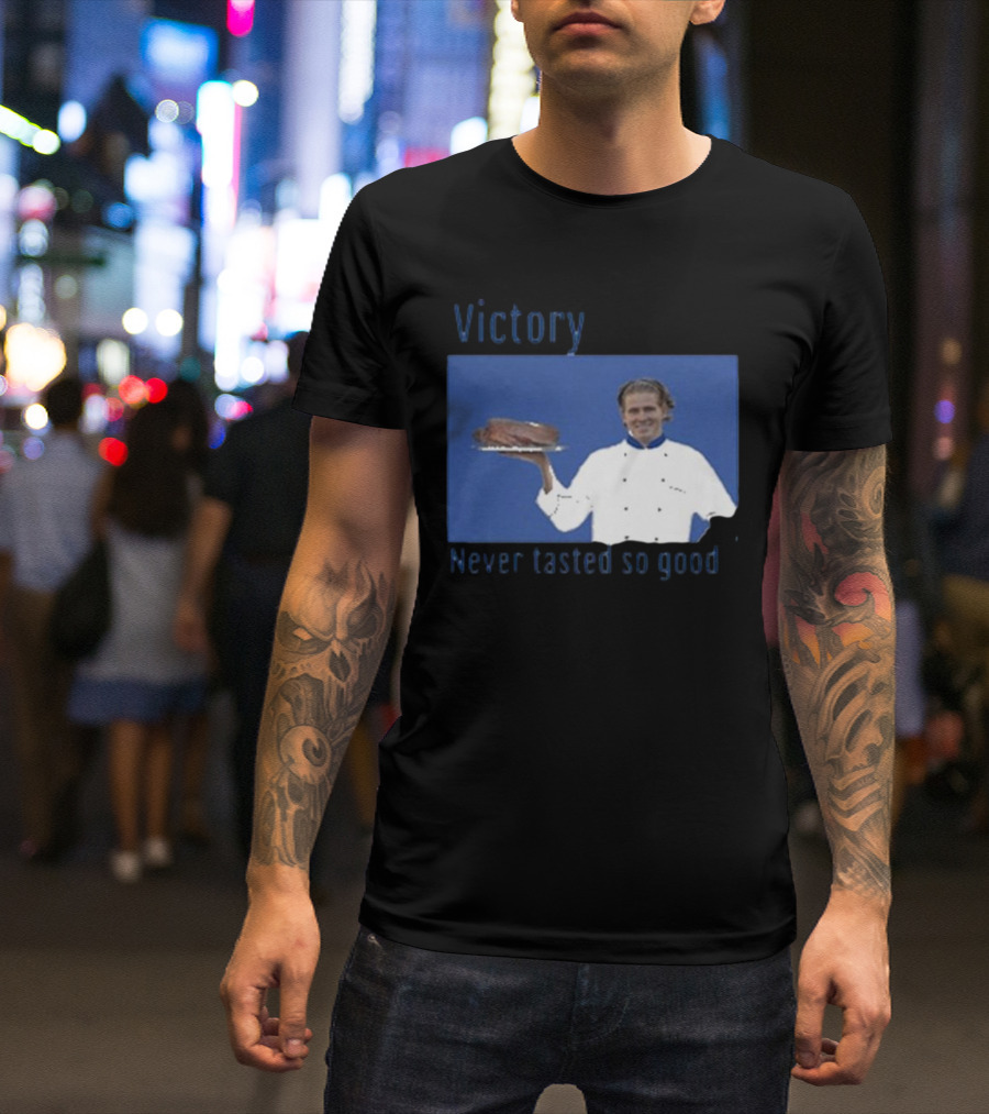 Chargers Justin Herbert Victory Never Tasted So Good Brisket T-Shirt