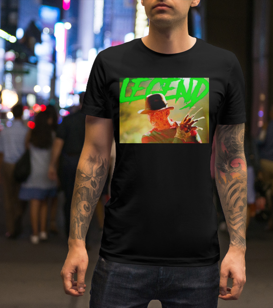 Freddy Krueger Spooky Legend Horror T-Shirt