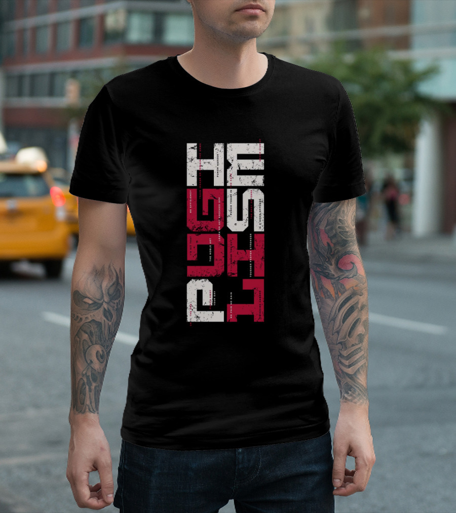 Pugilist Typographic Athletic Fight Sports T-Shirt