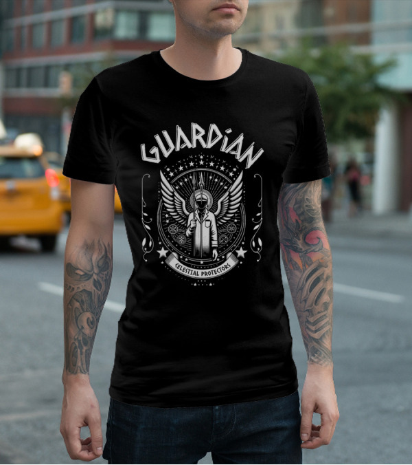 Guardian Celestial Protectors Vintage Angels T-Shirt