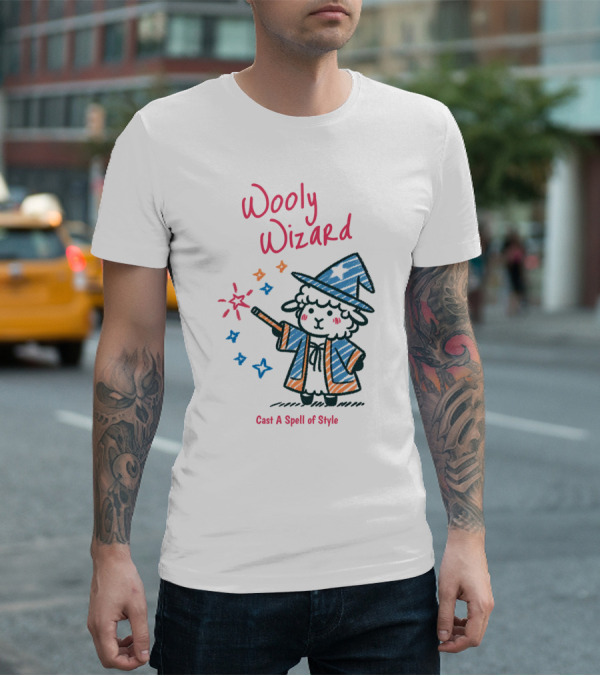 Wooly Wizard Cast A Spell Of T-Shirt