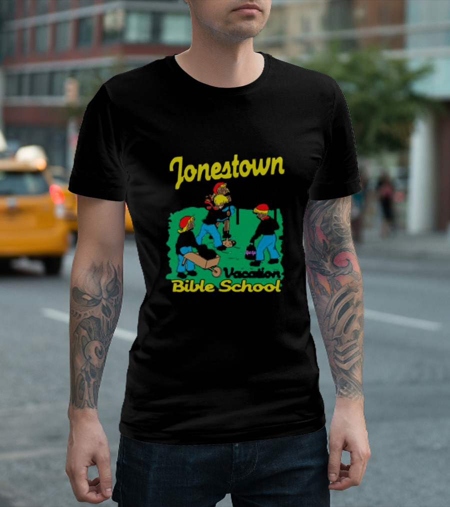 Jonestown Vacation Bible School Welcome To People's Temple T-Shirt