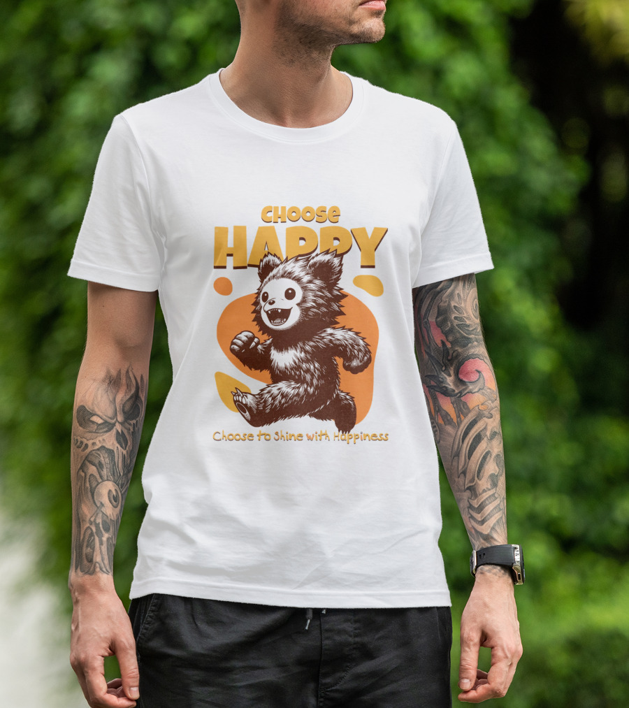 Choose Happy Choose To Shine With Happiness T-Shirt