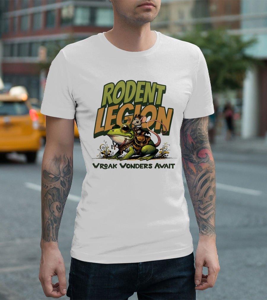 Rodent Legion Vroak Wonders Await T-Shirt