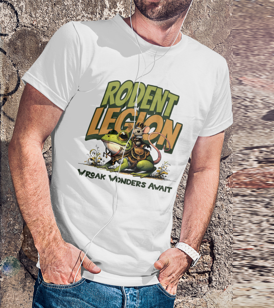 Rodent Legion Vroak Wonders Await T-Shirt