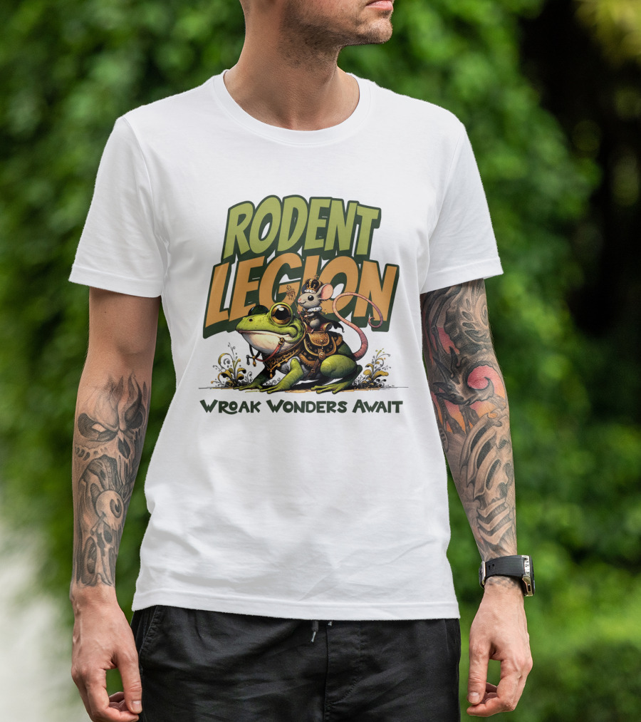 Rodent Legion Vroak Wonders Await T-Shirt