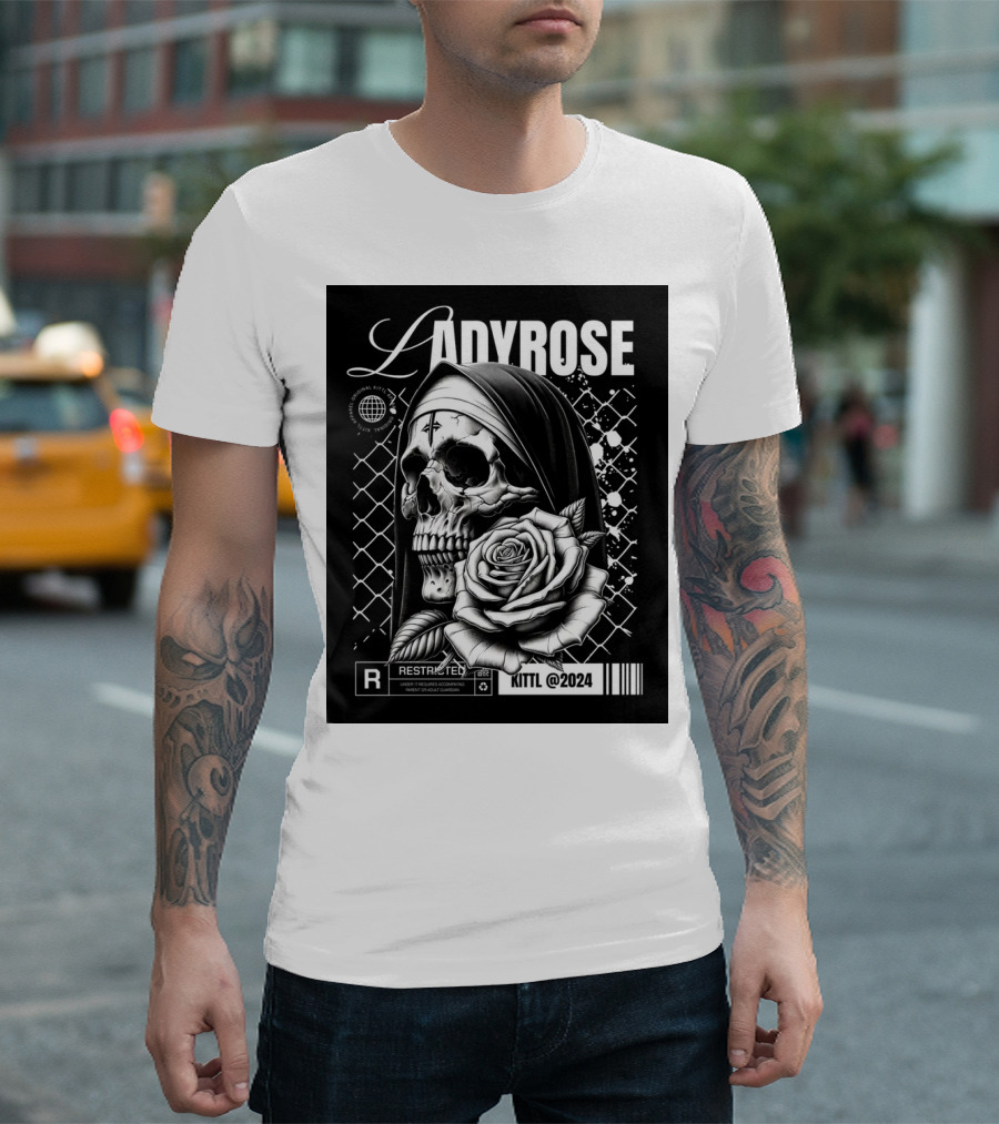 LADYROSE Skull Kittl 2024 Restricted T-Shirt