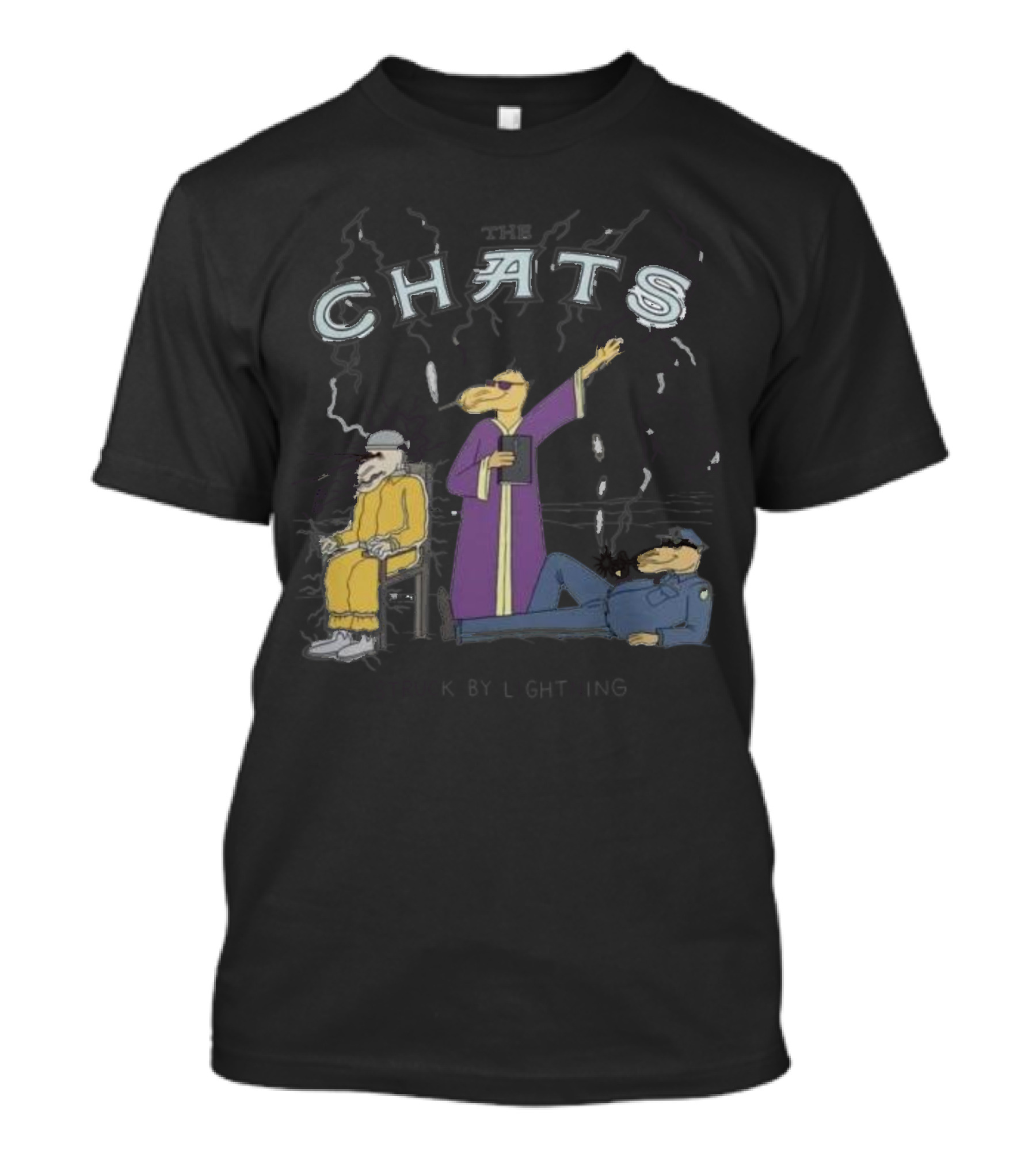 The Chats Struck By Lightning T-Shirt