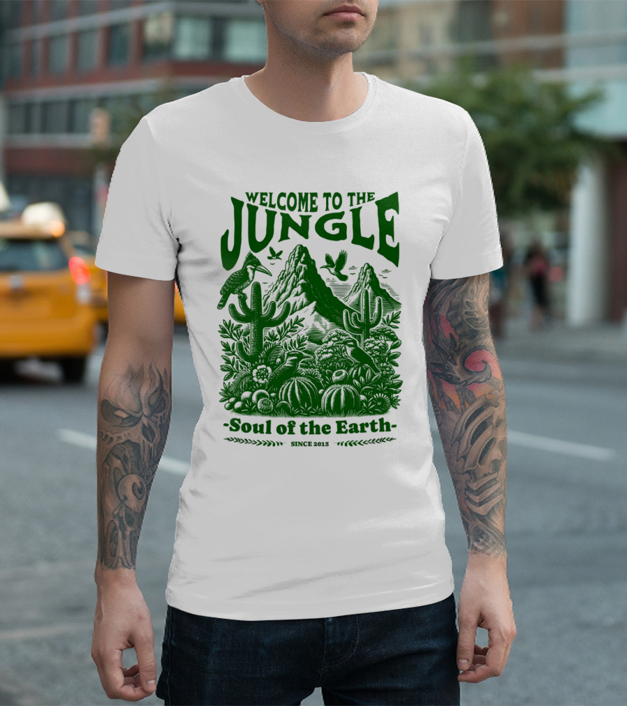 Welcome to the Jungle Soul of the Earth Since 1987 T-Shirt