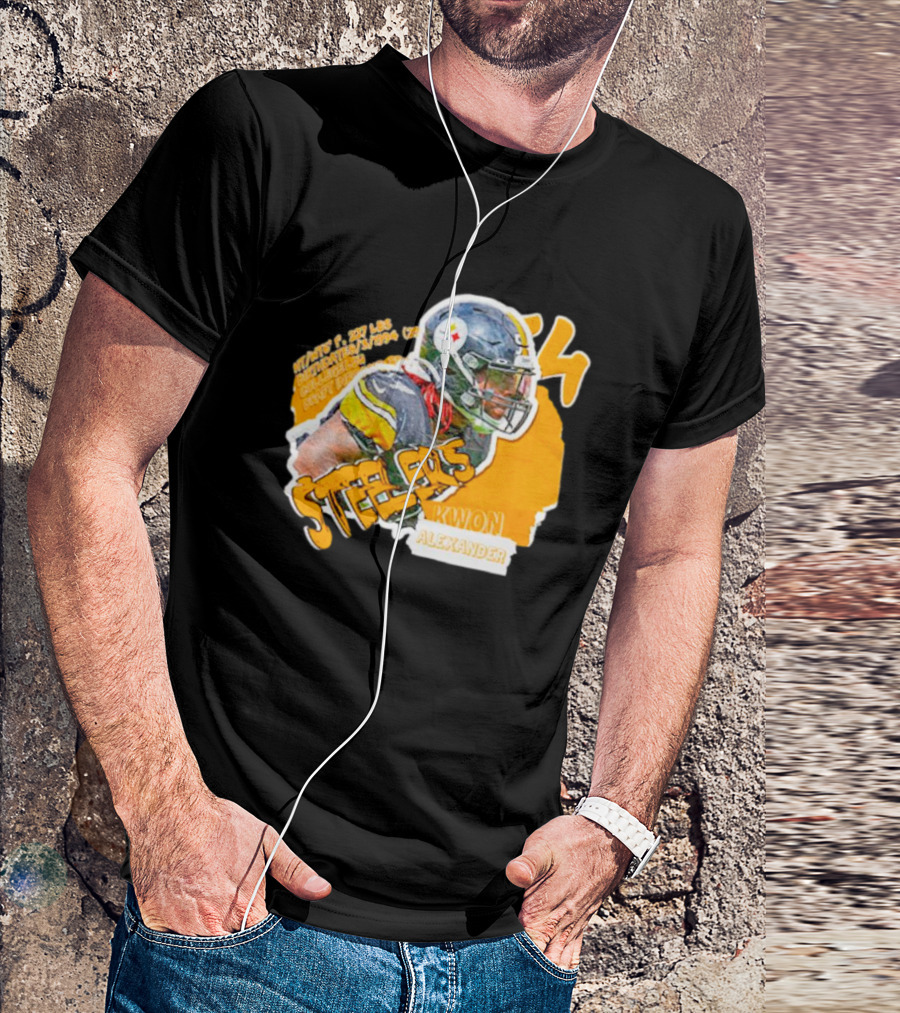 Kwon Alexander Steelers Helmet Football T-Shirt