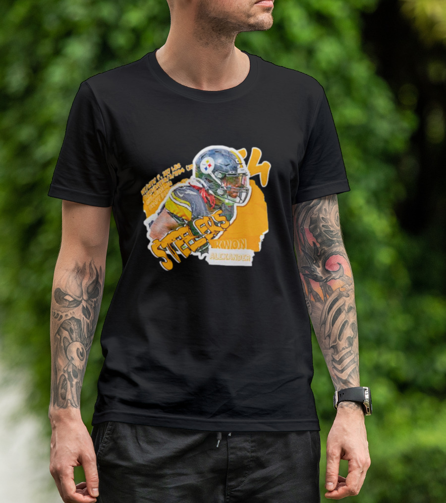 Kwon Alexander Steelers Helmet Football T-Shirt