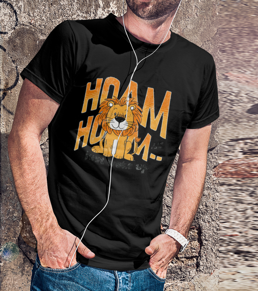 HOAM HOAM Just Woke Up Lion T-Shirt