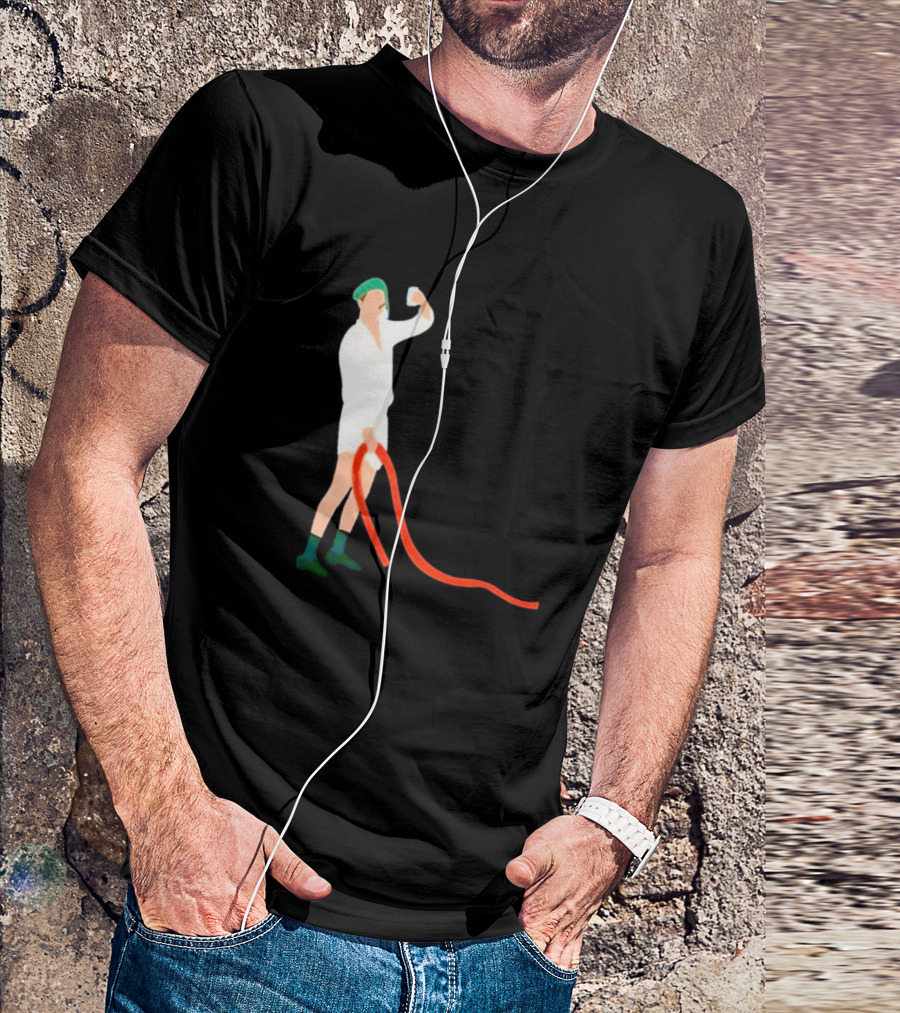 Septic Engineer Holding Beer With Hose T-Shirt