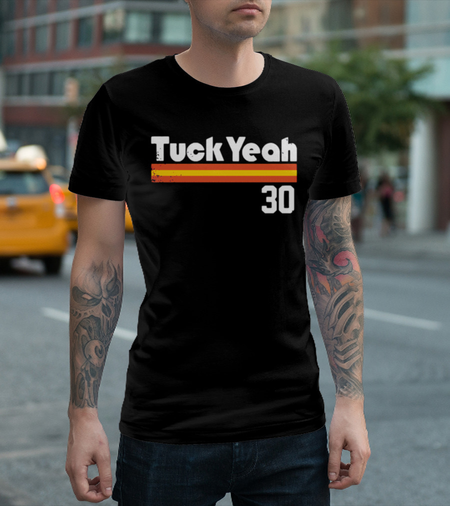 Tuck Yeah 30 Vintage Stripes T-Shirt