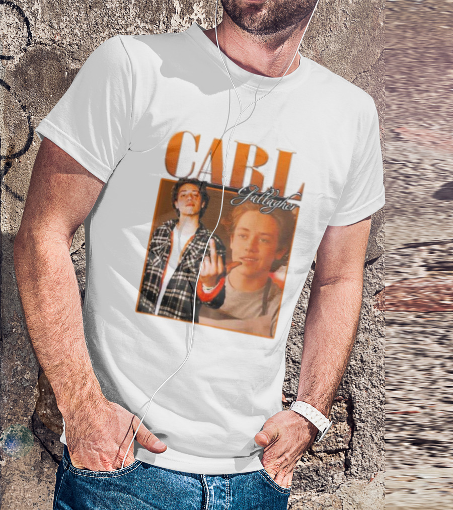 Carl Gallagher 90s Inspired Grunge Aesthetic With Attitude T-Shirt