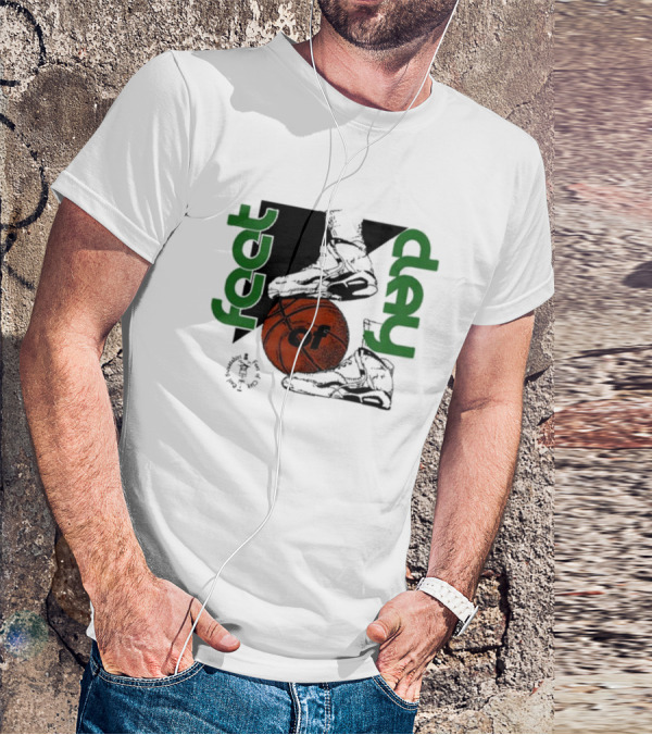 Feet Of Clay Basketball Sneakers Game T-Shirt