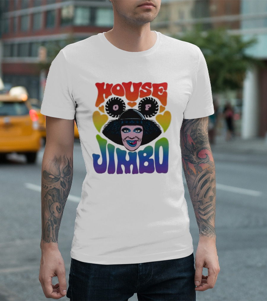 House of Jimbo Colorful Character T-Shirt