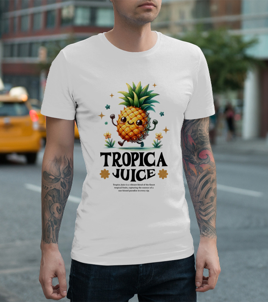 Tropica Juice Pineapple Paradise Essence T-Shirt
