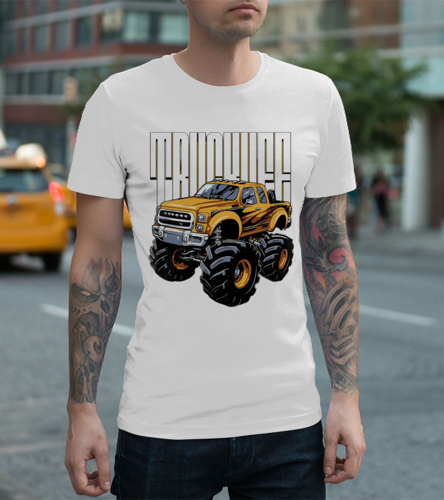 Trucklife Adventure Never Slowing Down Monster Truck T-Shirt
