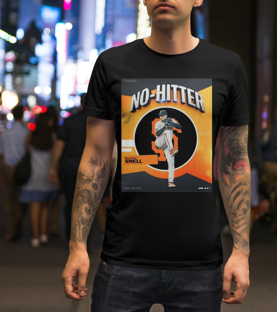 Blake Snell No-Hitter San Francisco Giants T-Shirt