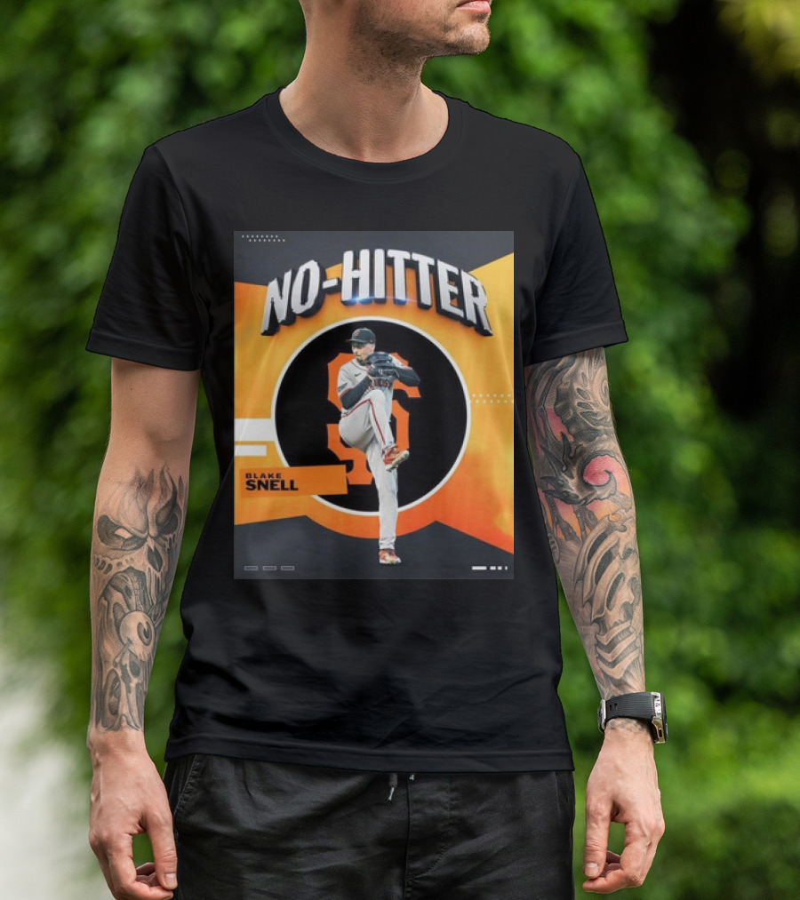 Blake Snell No-Hitter San Francisco Giants T-Shirt