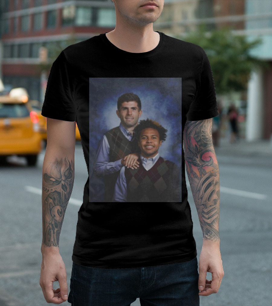 Christian Pulisic and Weston McKennie Soccer Siblings T-Shirt