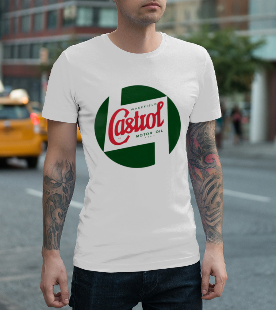 Johann Zarco Featuring Wakefield Castrol Motor Oil T-Shirt