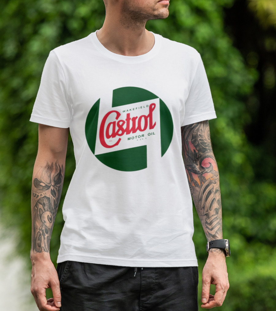 Johann Zarco Featuring Wakefield Castrol Motor Oil T-Shirt