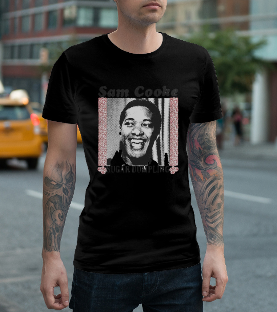 Sam Cooke Sugar Dumpling Smiling Portrait T-Shirt
