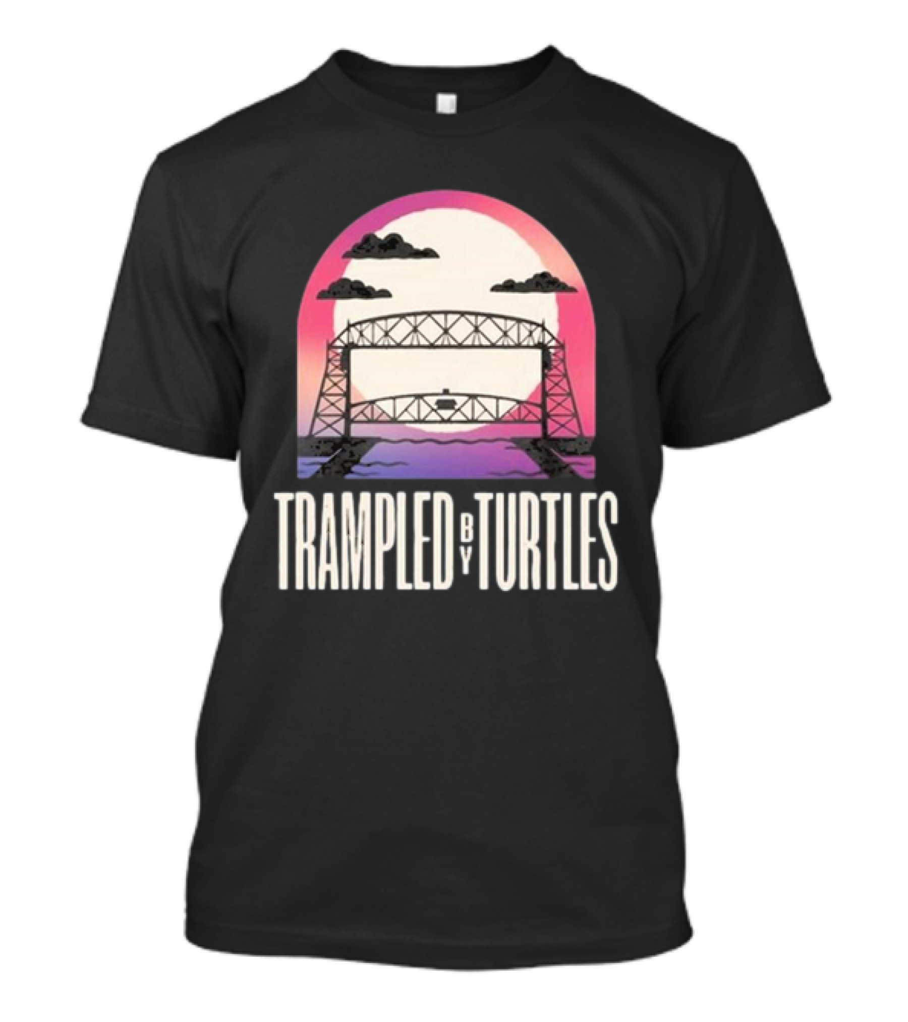 Trampled By Turtles Lift Bridge 2024 Sunset T-Shirt