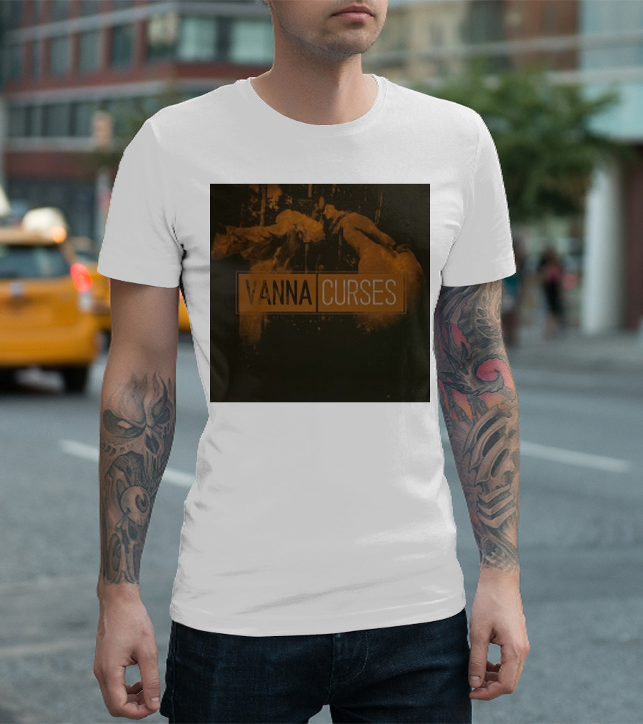 Vanna Curses LP Album Cover Dancing Figures T-Shirt
