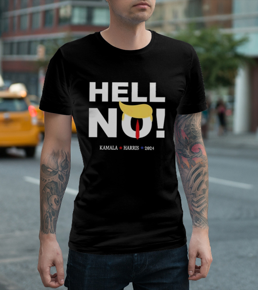 Hell No Trump Kamala Harris T-Shirt