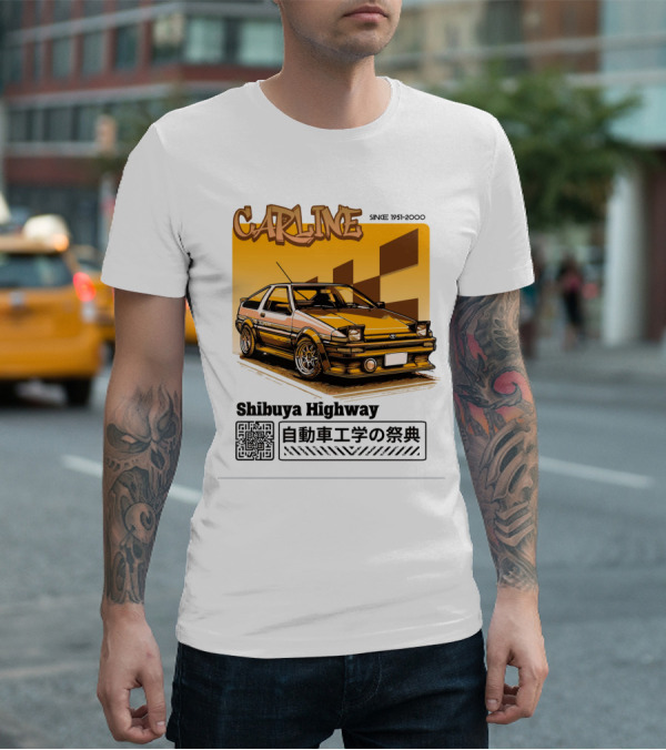 Carline Shibuya Highway Since 1951-2000 T-Shirt