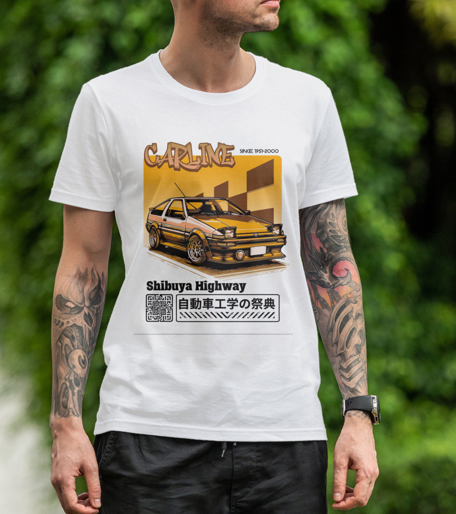 Carline Shibuya Highway Since 1951-2000 T-Shirt