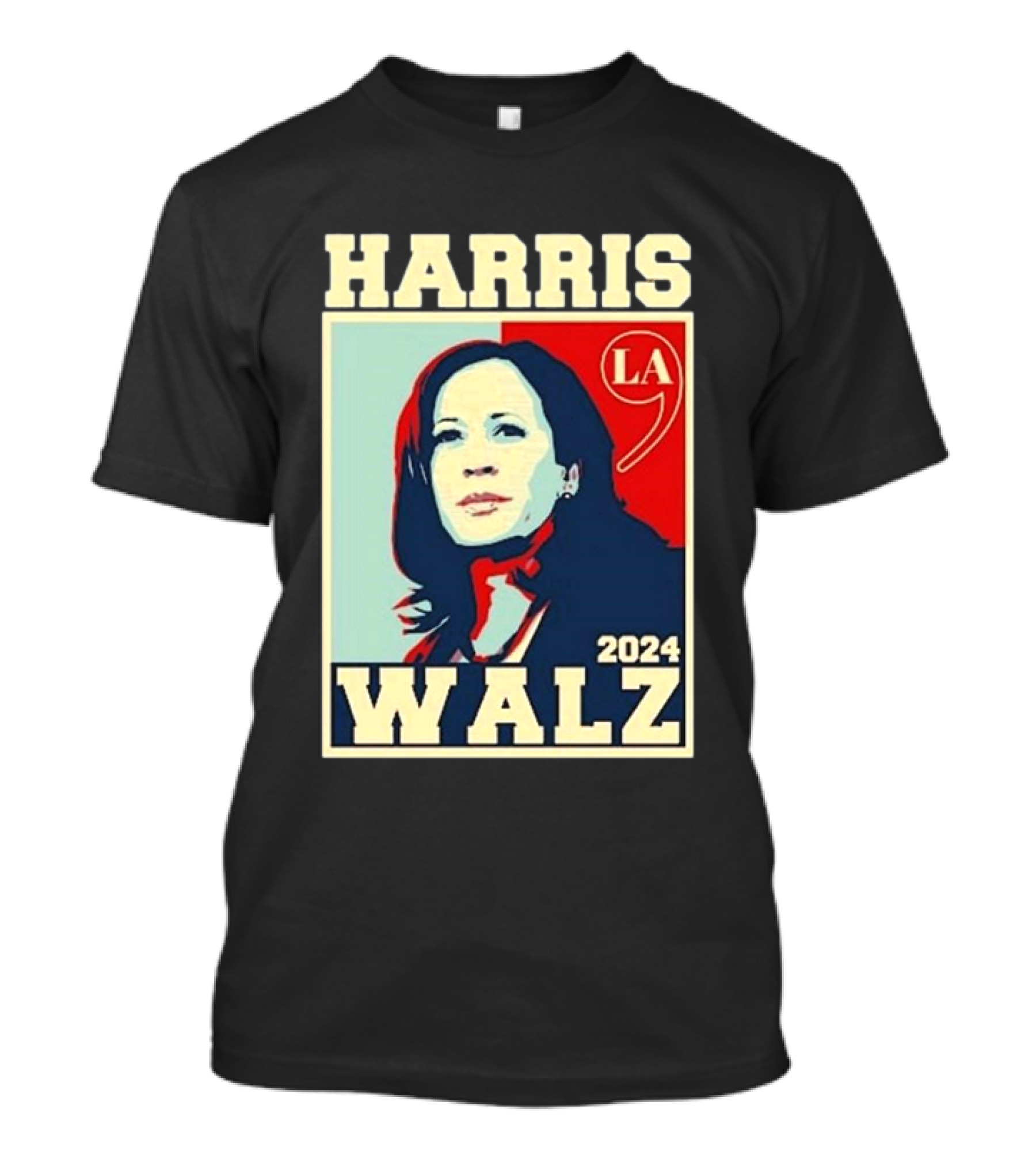 Harris Walz 2024 LA 9 Vintage T-Shirt