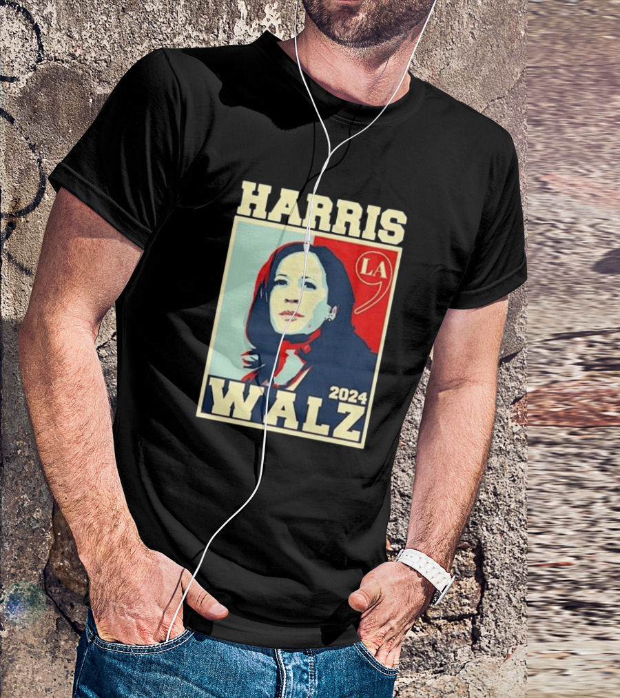 Harris Walz 2024 LA 9 Vintage T-Shirt