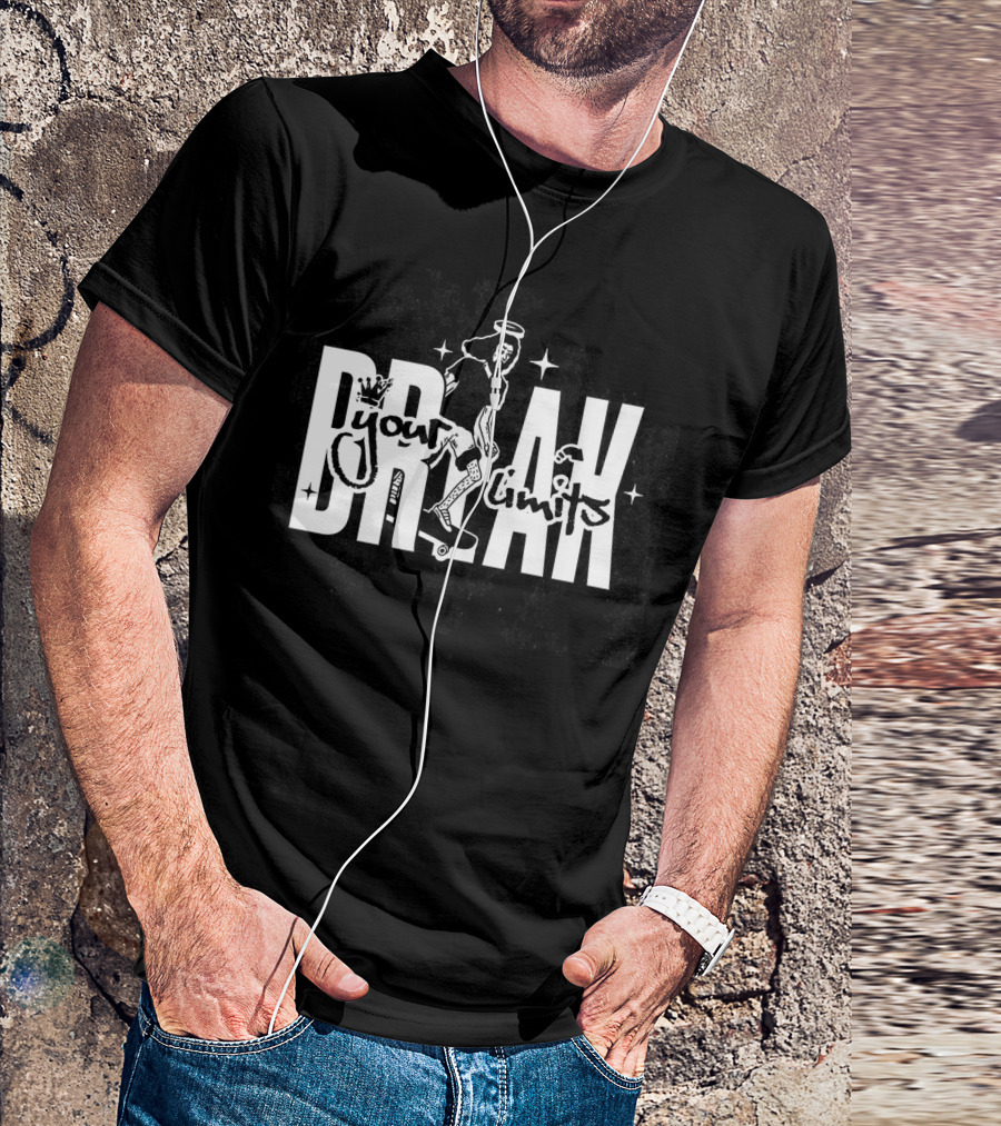 Break Your Limits Skateboard Angel T-Shirt