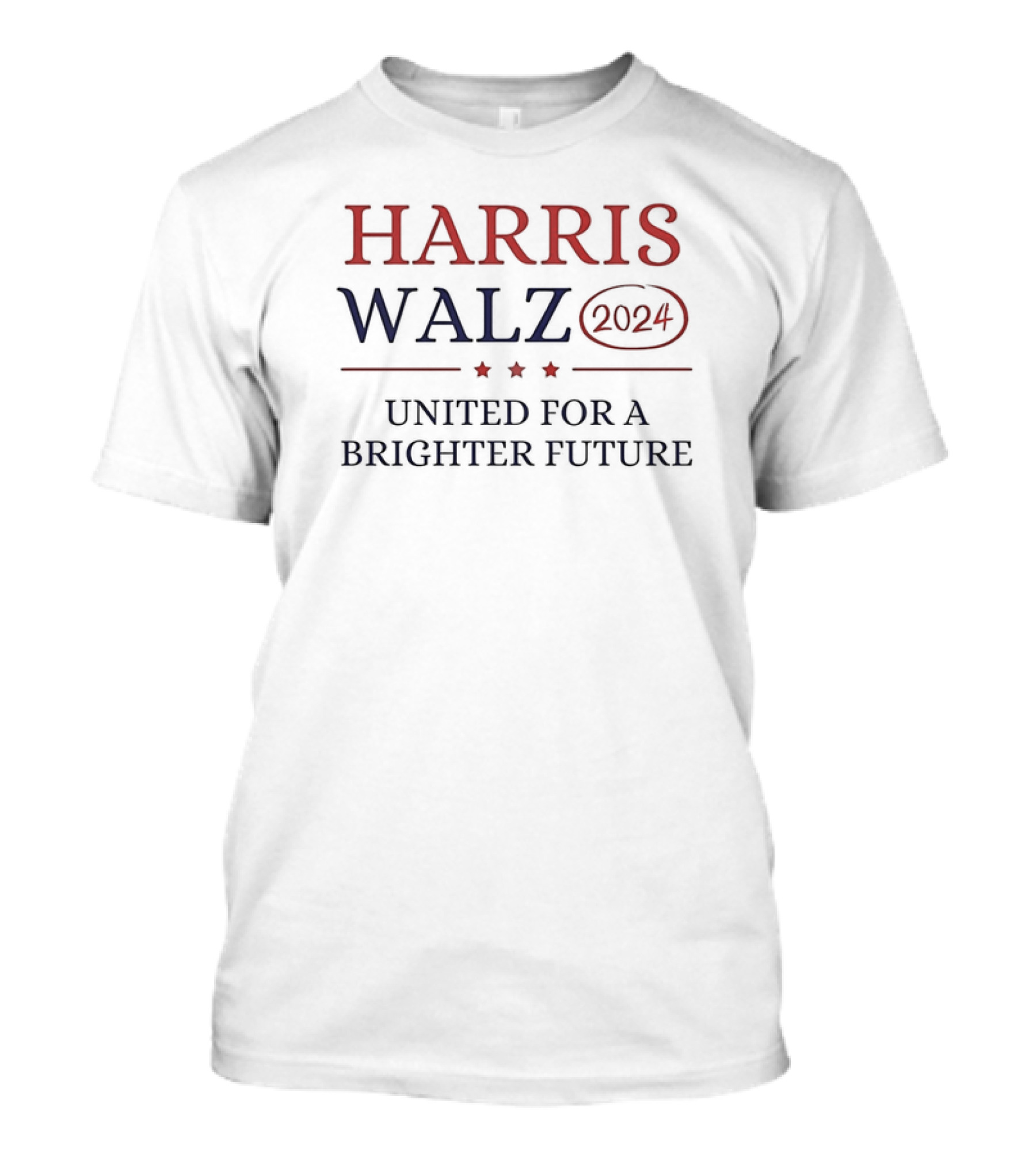Harris Walz 2024 United For A Brighter Future T-Shirt